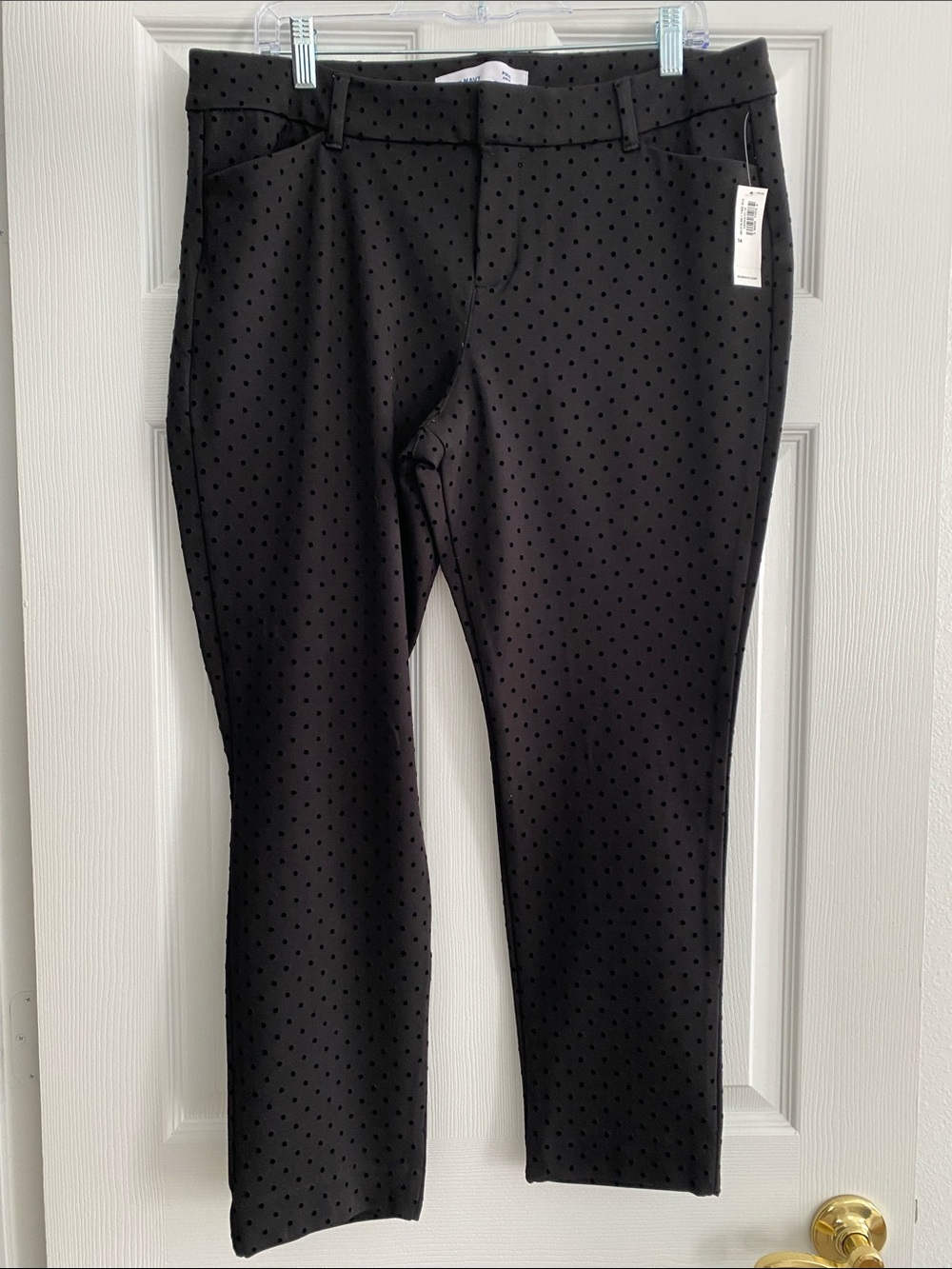 Old Navy Pixie Ankle Swiss Dot Pants Size 14 NWT